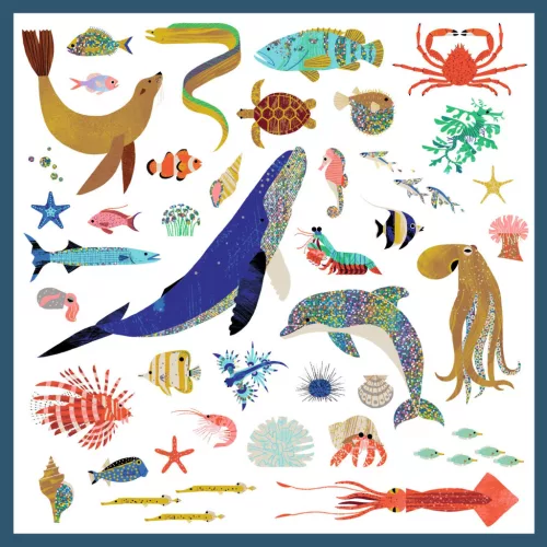 Djeco Design by Matricák Csillámló óceán - Ocean