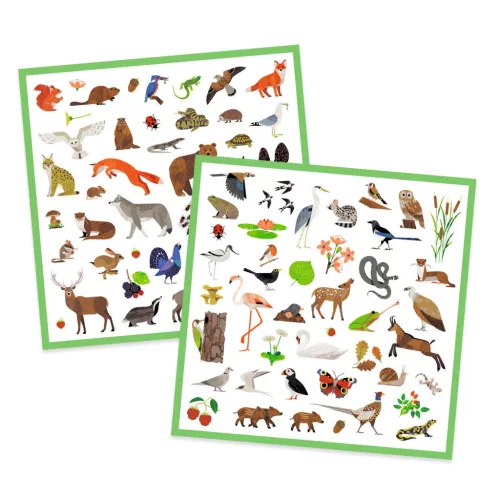 Djeco Matricák Állatvilág - Fauna