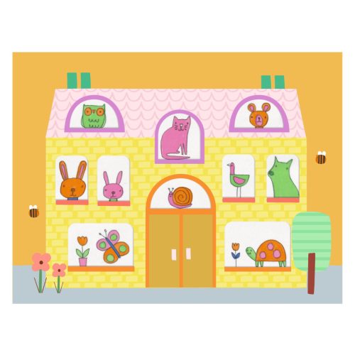 Djeco Rajzsablon, Nyomkövető művészet