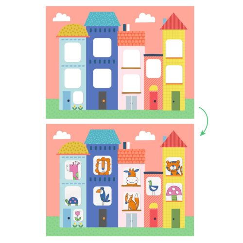 Djeco Rajzsablon, Nyomkövető művészet