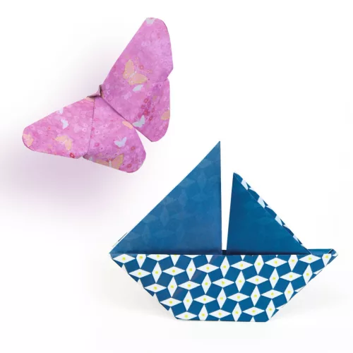 Djeco Design by Origami 100 lapos készlet Nyár 10 x10 grafikával - Natsu