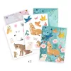 Djeco Kreatív műhely 6 technika 1 dobozban Bájos bolyhos - Fluffy box