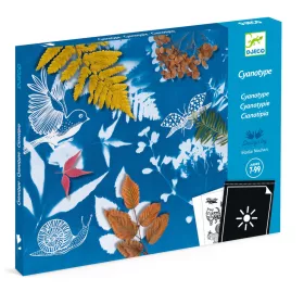   Djeco Design by Művészeti műhely Napnyomat kezdő készlet - Cyanotype Starter Kit