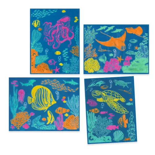 Djeco Művészeti műhely Tengermély kék - Ultramarine, Cyanotype