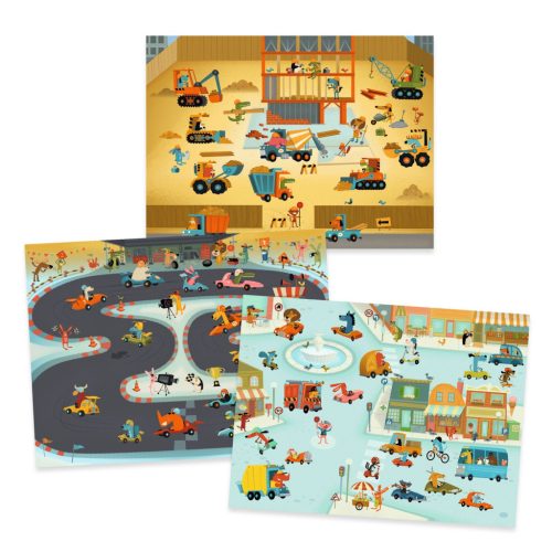 Djeco Satírozó képkészítés Aszfalt - Asphalt