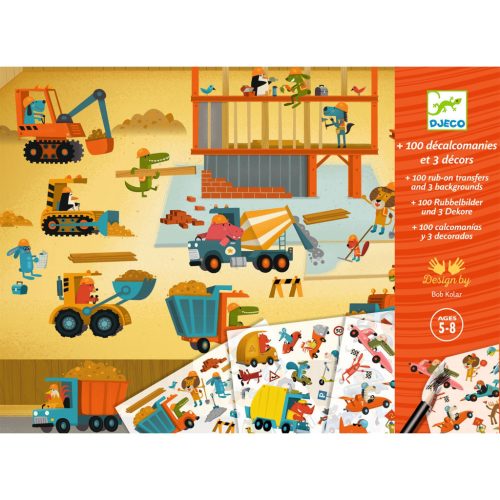 Djeco Satírozó képkészítés Aszfalt - Asphalt