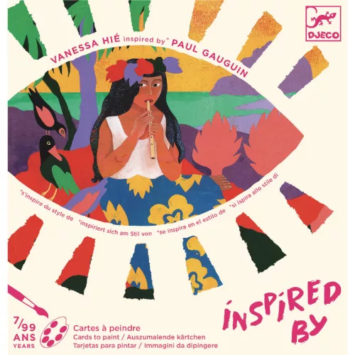 Djeco Művészeti műhely, Polinézia, Inspired by Paul Gauguin