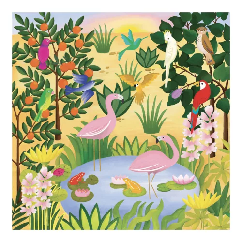 Djeco Művészeti műhely, Megállt az idő, Inspired by Henri Rousseau