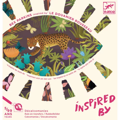 Djeco Művészeti műhely, Megállt az idő, Inspired by Henri Rousseau