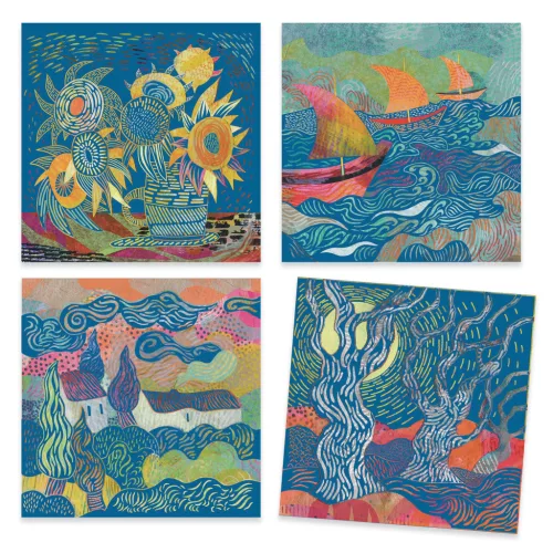 Djeco Művészeti műhely, Délen, Inspired by Vincent van Gogh