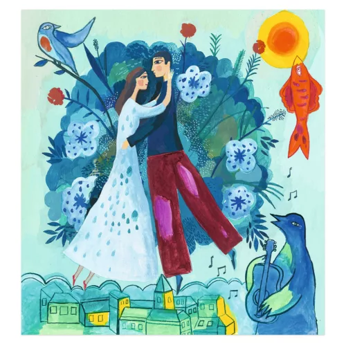 Djeco Művészeti műhely, Álomban, Inspired by Marc Chagall