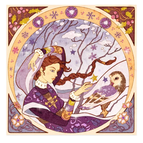 Djeco Művészeti műhely, Isteni, Inspired by Alfons Mucha