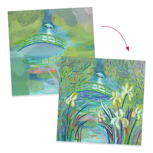 Djeco Design by Művészeti műhely Tavirózsák - Inspired by Claude Monet Water Lily