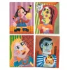 Djeco Művészeti műhely Kubus fejek - Inspired by Pablo Picasso - Square Heads