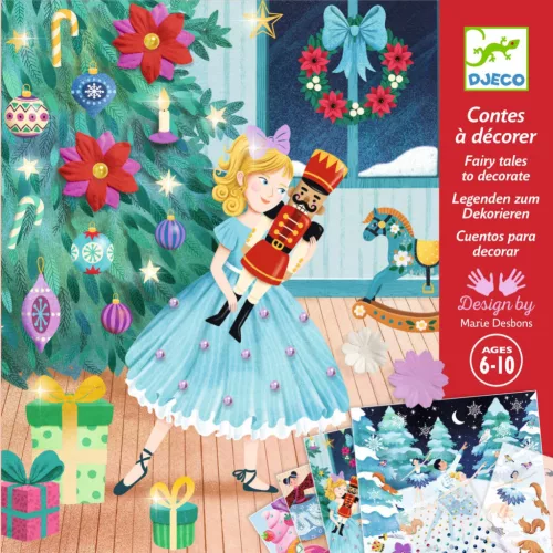 Djeco Művészeti műhely Meseillusztráció Diótörő - Nutcracker
