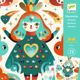 Djeco Design by Fémfóliás színezés Harmónia - Harmony