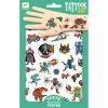 Djeco Tetováló matricák Szupehősök - Heroes vs villains