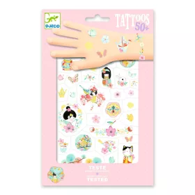 Djeco Tetováló matricák Cseresznyevirágzás - Sakura