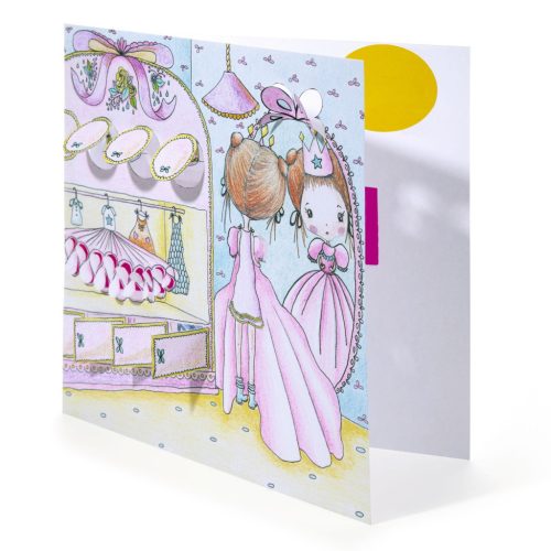 Djeco Design by Meglepetés színezők Pupi kis ajtói - Pupi's little doors