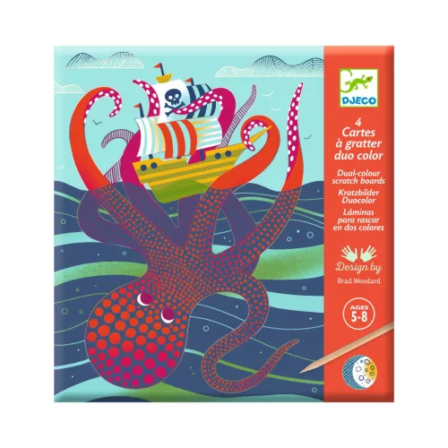Djeco Design by Karckép technika Fent és lent - Topsy-turvy