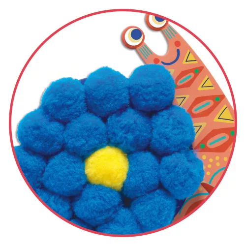 Djeco Pompom képkészítő, Óriás pompom állatok