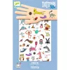 Djeco Tetováló matricák Cukik és viccesek - Little critters