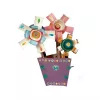 Makedo Find & Make - Virágcsokor Flowers