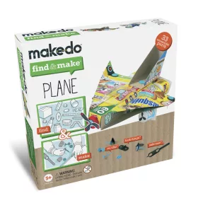 Makedo Find & Make - Repülőkészítő Plane