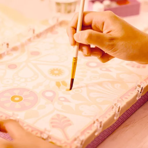 AGA Műterem 11 Selyem festés Mandalák - Atelier 11 Silk Painting