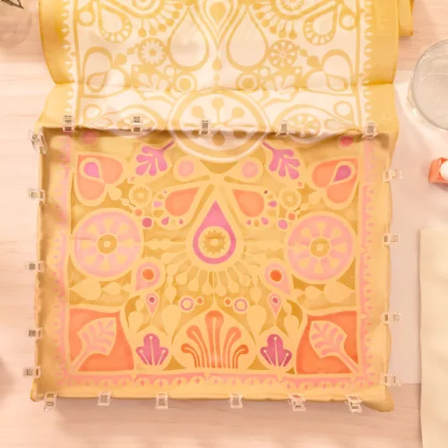 AGA Műterem 11 Selyem festés Mandalák - Atelier 11 Silk Painting