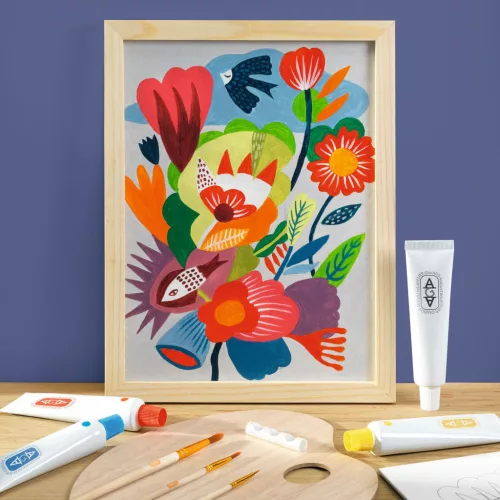 AGA Műterem 23  Színkeverés Csendélet - Atelier 23 Colour Mixing