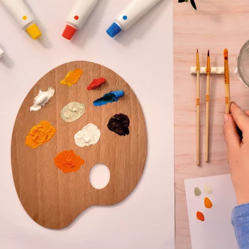 AGA Műterem 23  Színkeverés Csendélet - Atelier 23 Colour Mixing