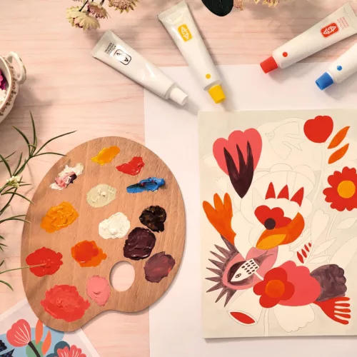 AGA Műterem 23  Színkeverés Csendélet - Atelier 23 Colour Mixing