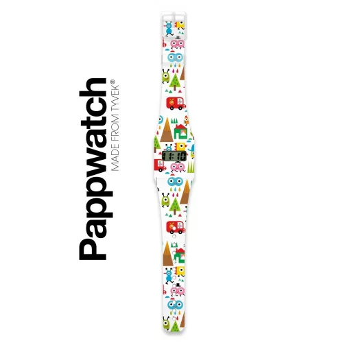 I like paper Papír karóra - HAPPY WORLD Pappwatch