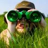 Navir Kétcsövű zöld gyerektávcső - Special 40 Green Binocular with Case