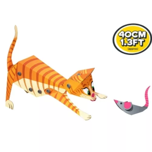 Makedo Ready to Build Háziállat - Cica Kitten