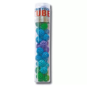  ZomeTool Tudományos modellező készlet Gömb csomópont 34 db - kék-zöld Nodes Tube 34 Green/Blue