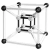 ZomeTool Tudományos modellező készlet - ZomeTool fekete-fehérben Design 3