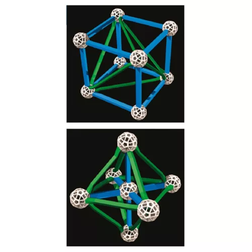 ZomeTool Tudományos modellező készlet - Zöld pálcák Green Lines