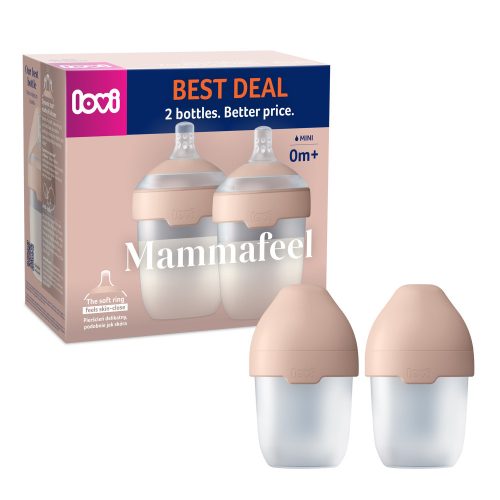 LOVI MAMMAFEEL cumisüveg szett 150ml 2db