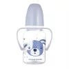 Canpol babies Keskeny nyakú cumisüveg fogantyúval, CUTE ANIMALS, 120 ml, kutya