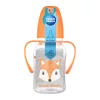 Canpol babies Keskeny nyakú cumisüveg fogantyúval, CUTE ANIMALS, 120 ml, róka