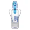 Canpol babies Keskeny nyakú cumisüveg fogantyúval, CUTE ANIMALS, 250 ml, kutya