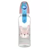 Canpol babies Keskeny nyakú cumisüveg fogantyúval, CUTE ANIMALS, 250 ml, nyuszi