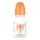 Canpol babies Keskeny nyakú cumisüveg CUTE ANIMALS 120ml - Orange