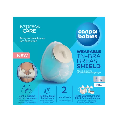 Canpol babies Hordható mellszívó tölcsér a Take&Go és ExpressCare mellszívókhoz