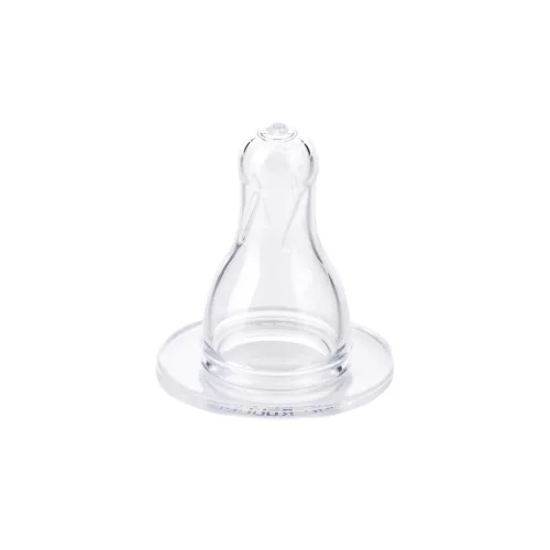 Canpol babies Univerzális, szilikon keresztvágású etetőcumi, keskeny cumisüveghez, 6hó+, 2db