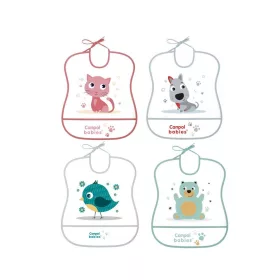 Canpol babies Mosható puha előke - CUTE ANIMALS