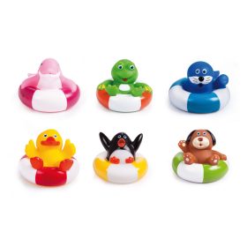 Canpol babies Fürdőjáték - ANIMALS IN PONTOONS