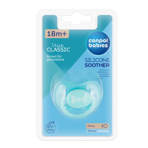 Canpol babies Szilikon anatómiai cumi, 18hó+, PASTELOVE